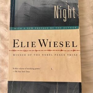 Elie Wiesel's 'Night' Paperback Book